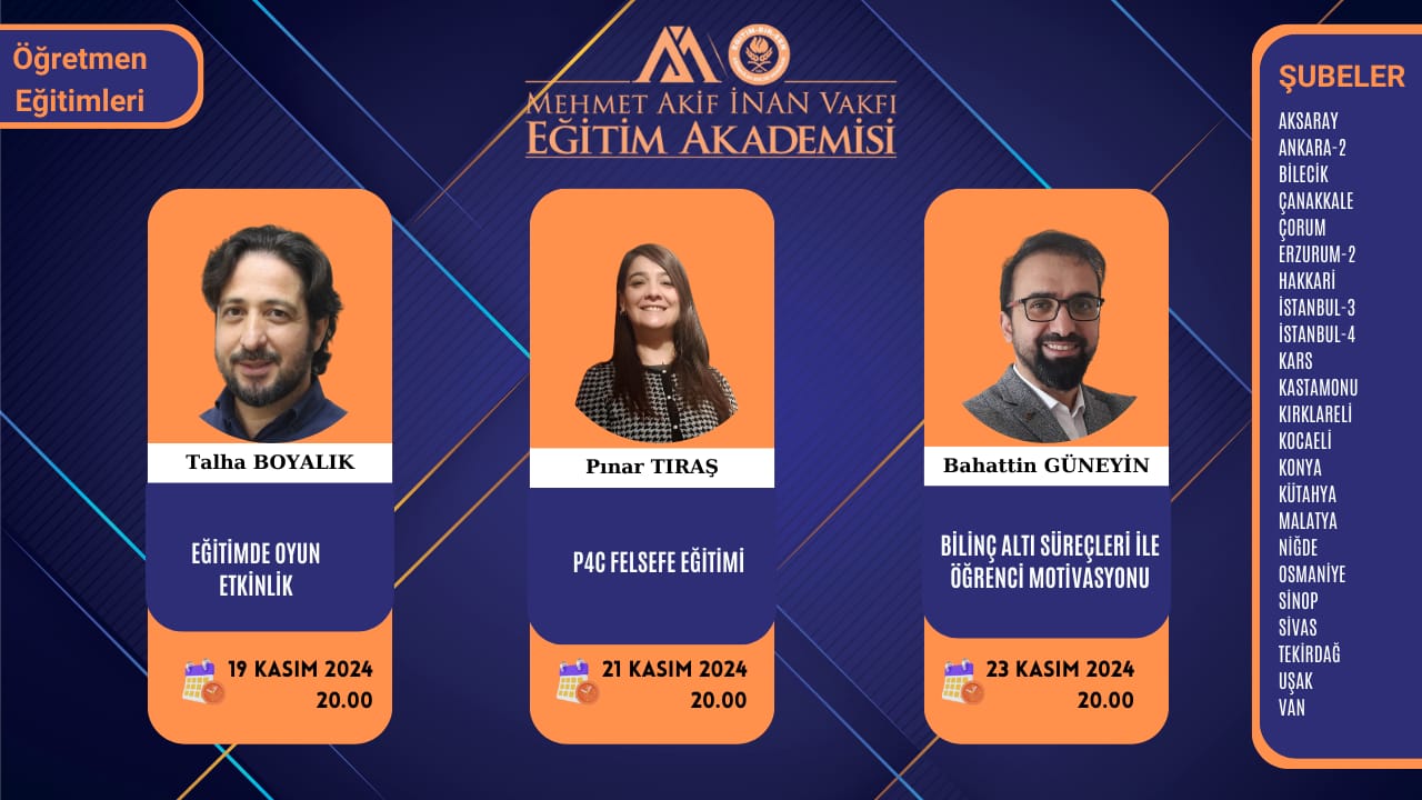 2024 KASIM ÖĞRETMEN EĞİTİMİ