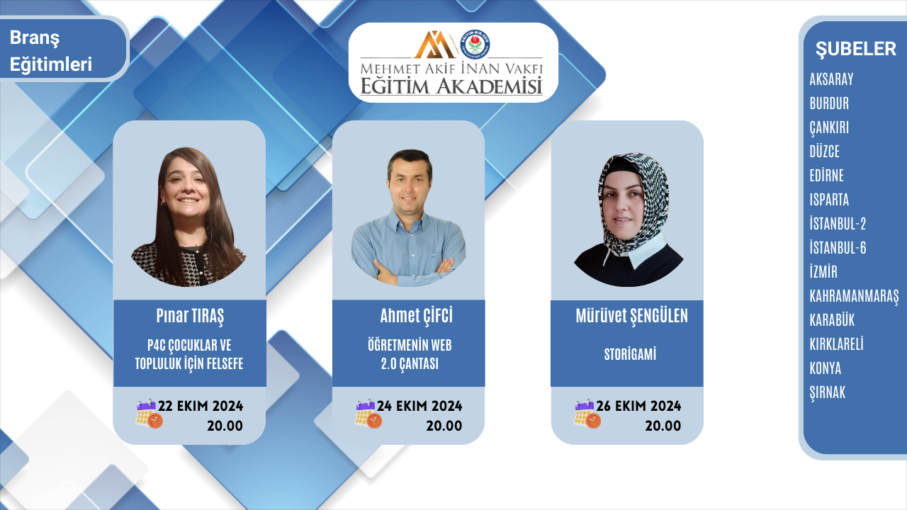 2024 EKİM BRANŞ EĞİTİMİ