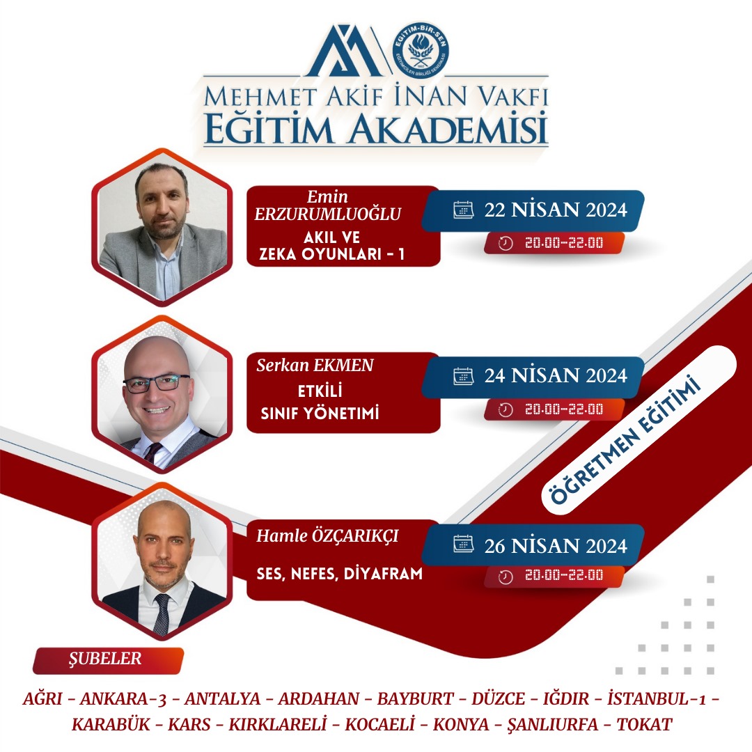 2024 NİSAN ÖĞRETMEN EĞİTİMİ