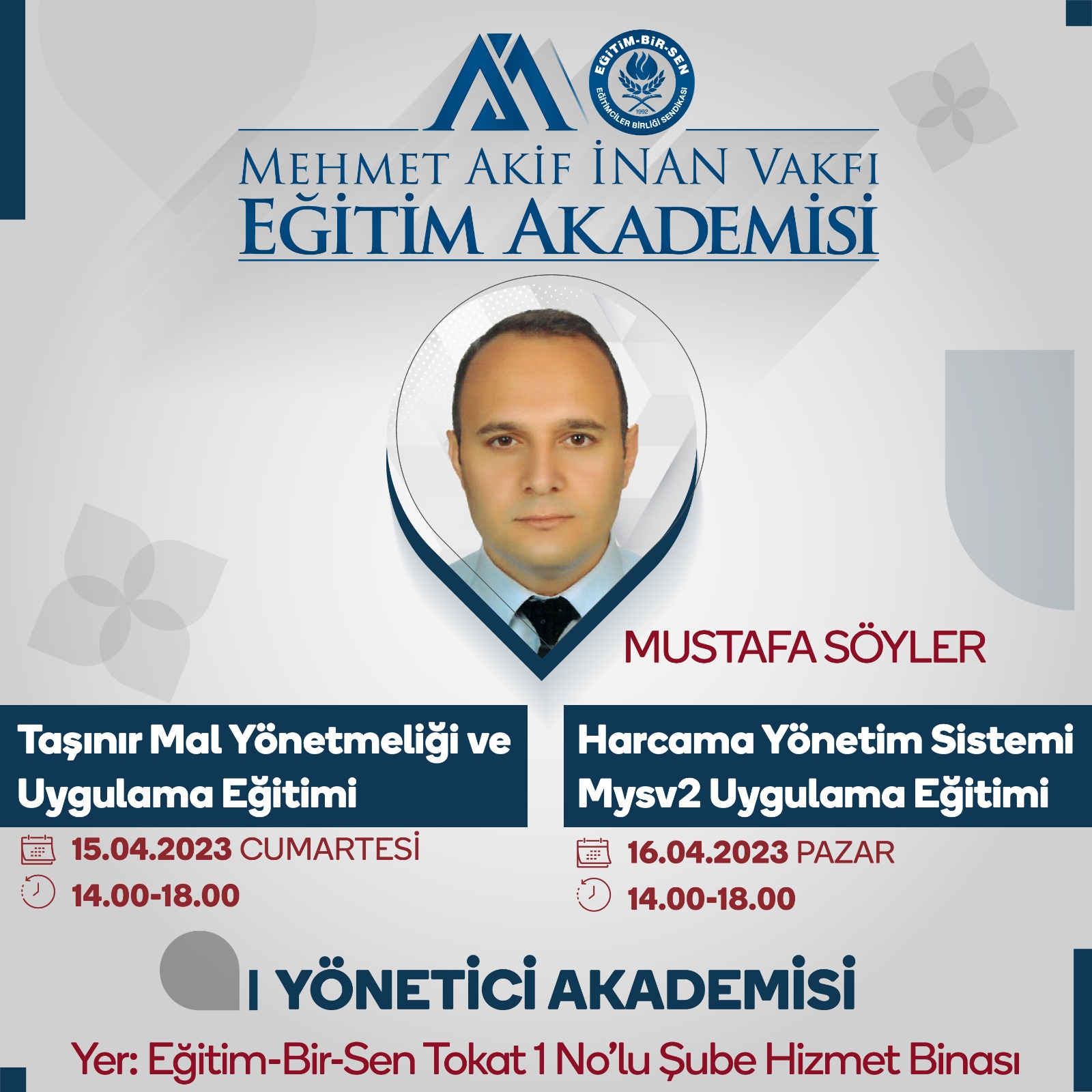 2023 NİSAN YÖNETİCİ TOKAT TEFBİS-MYS EĞİTİMİ (15-16)