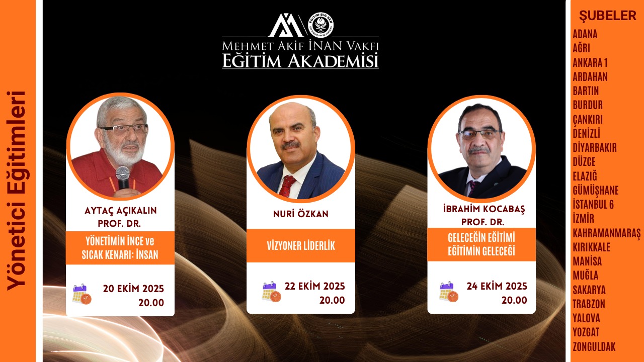 2025 EKİM YÖNETİCİ EĞİTİMİ