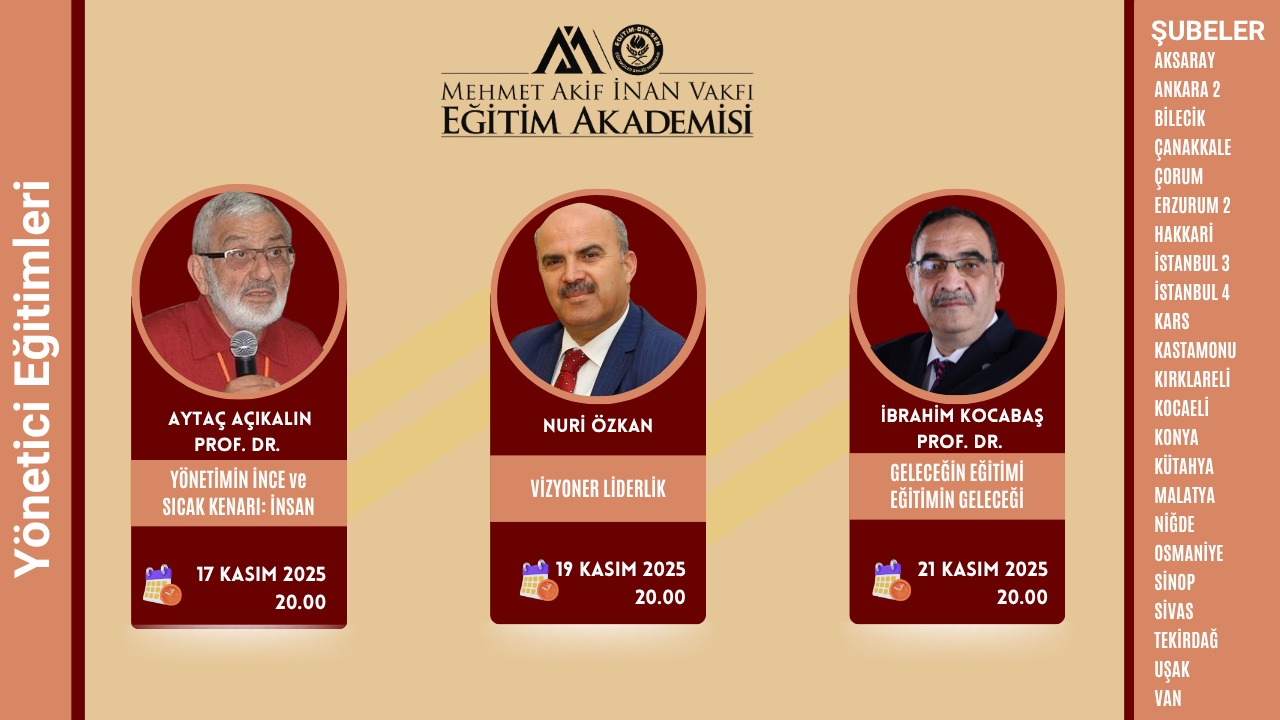 2025 KASIM YÖNETİCİ EĞİTİMİ