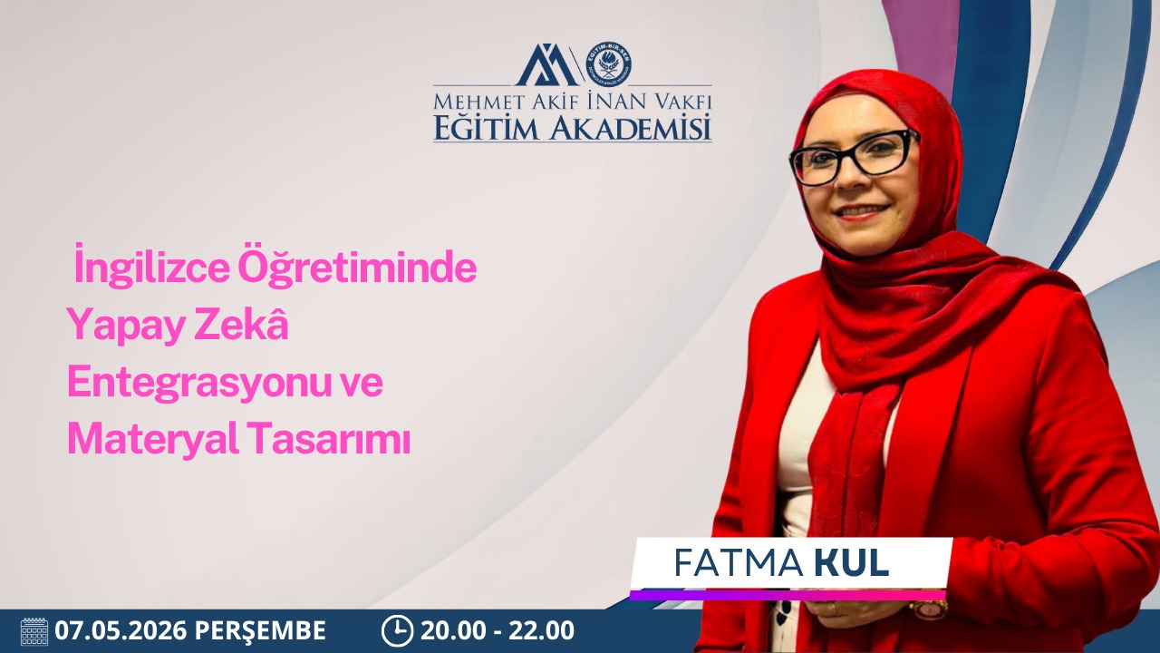 2026 MAYIS İNGİLİZCE ÖĞRETİMİNDE YAPAY ZEKA ENTEGRASYONU VE MATERYAL TASARIMI