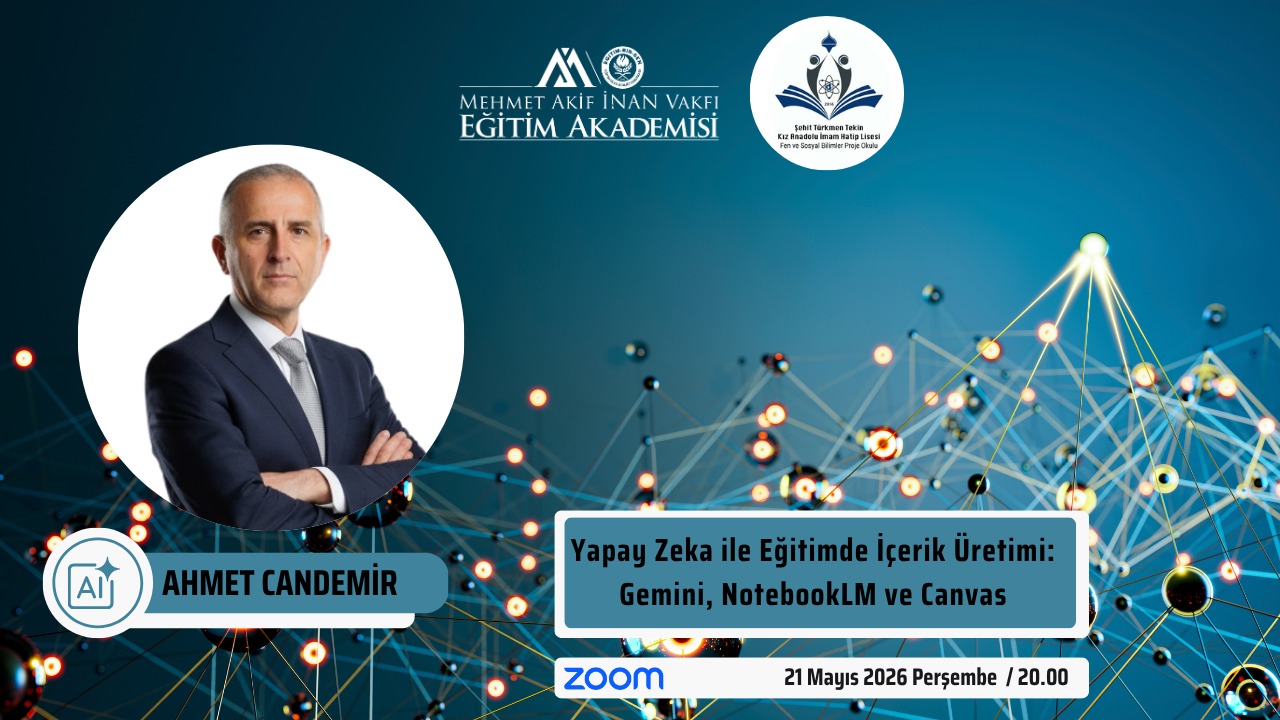 Yapay Zeka ile Eğitimde İçerik Üretimi: Gemini, NotebookLM ve Canvas